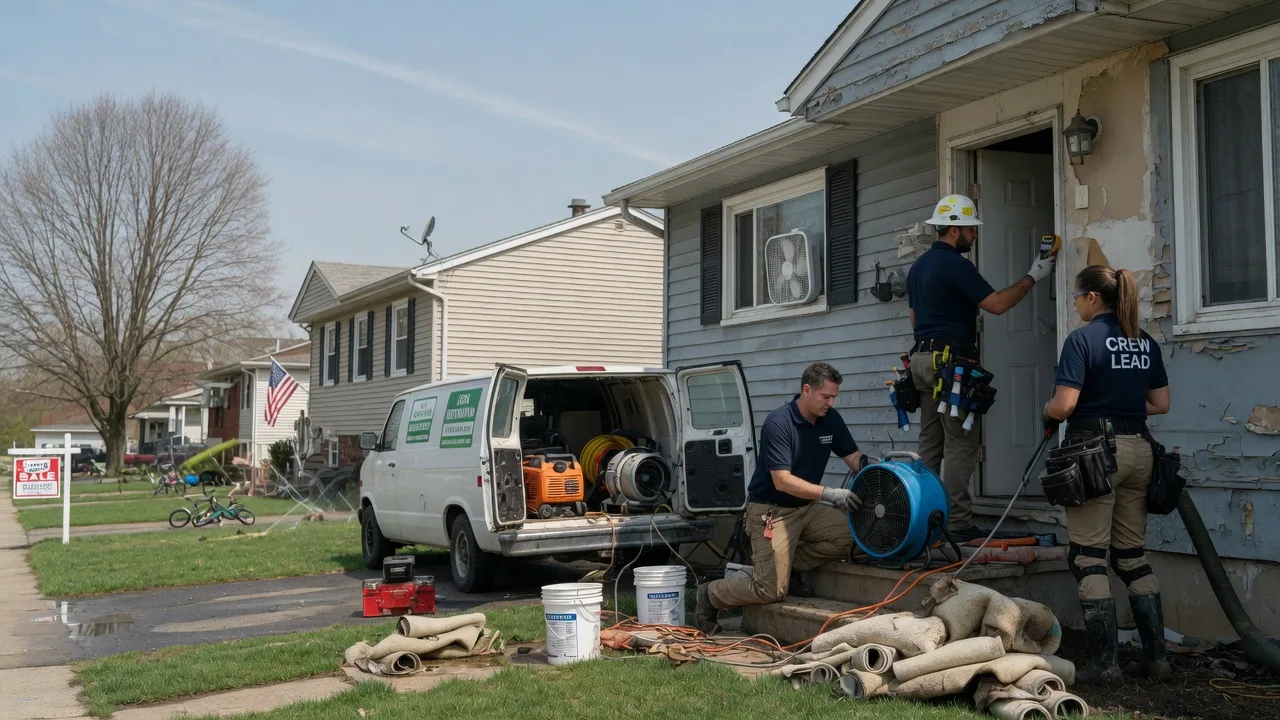 Flood Cleanup in Collierville, TN near me
