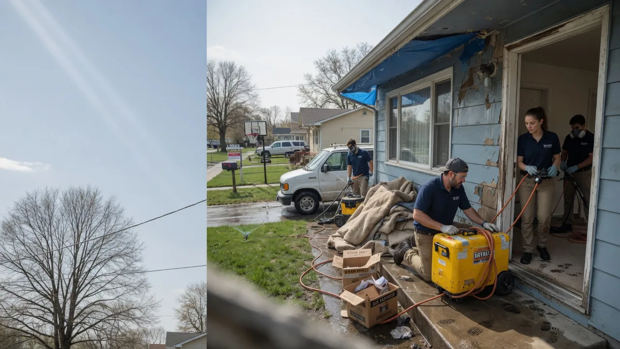 Basement Flood Cleanup in Collierville, TN near me